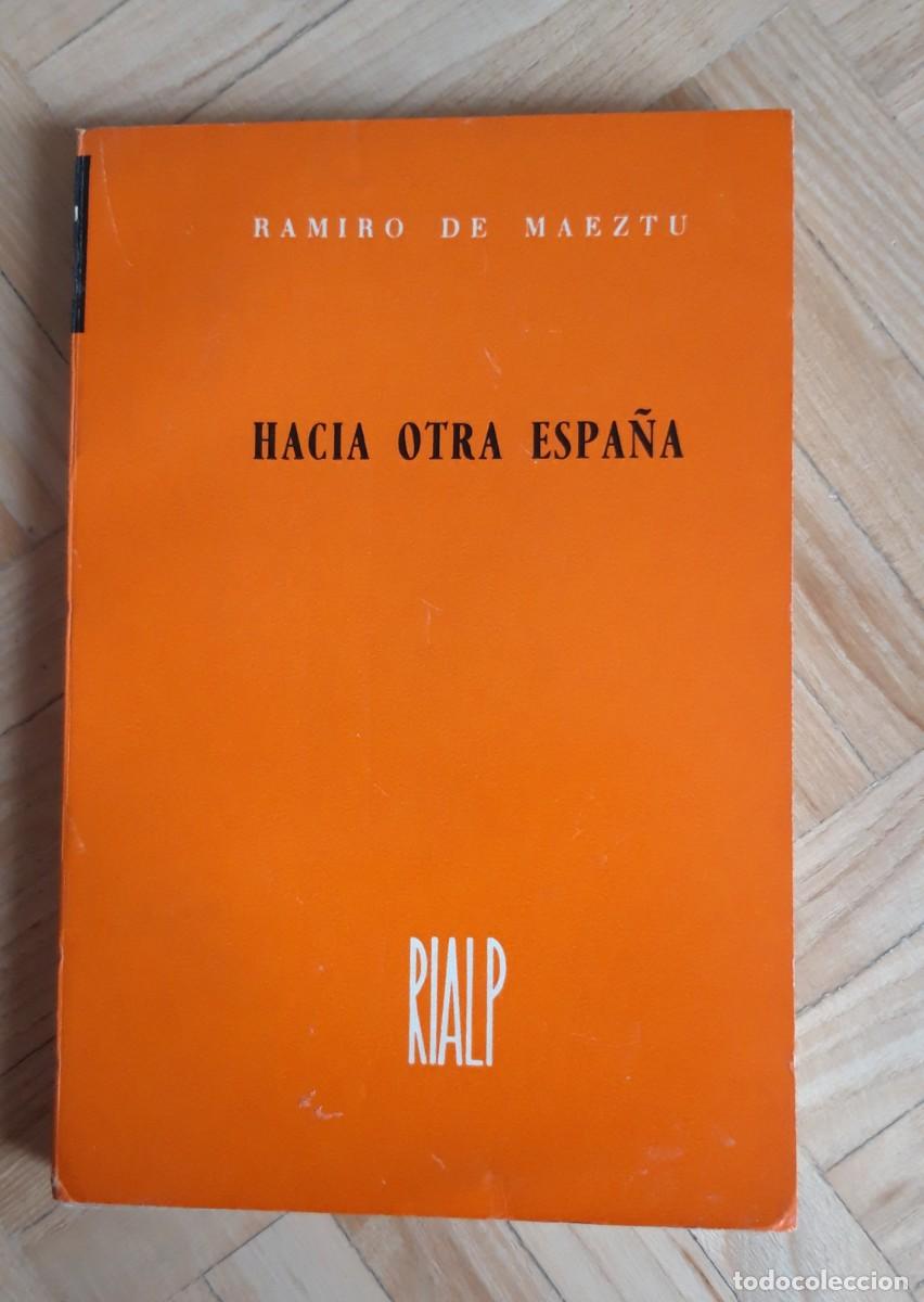 Libros de segunda mano: Ramiro de Maeztu, Hacia otra Espa&ntilde;a - Foto 1