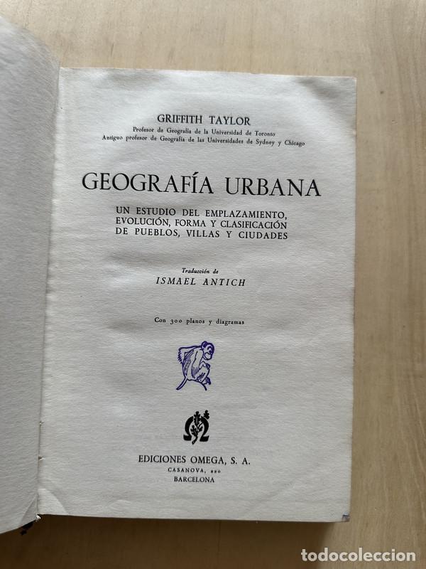Libros de segunda mano: Geografia Urbana - Taylor Griffith - Foto 1