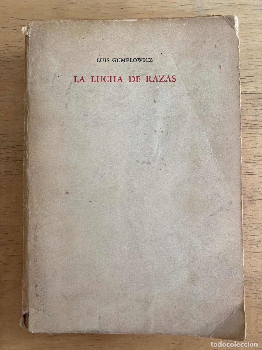 Libros de segunda mano: LA lucha de razas - Luis Gumplowicz - Foto 1