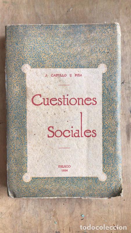Libros de segunda mano: Cuestiones Sociales - Castillo y Pi&ntilde;a J - Foto 1
