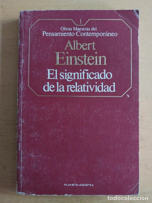Libros de segunda mano: Albert, Einstein - El significado de la relatividad - Foto 1