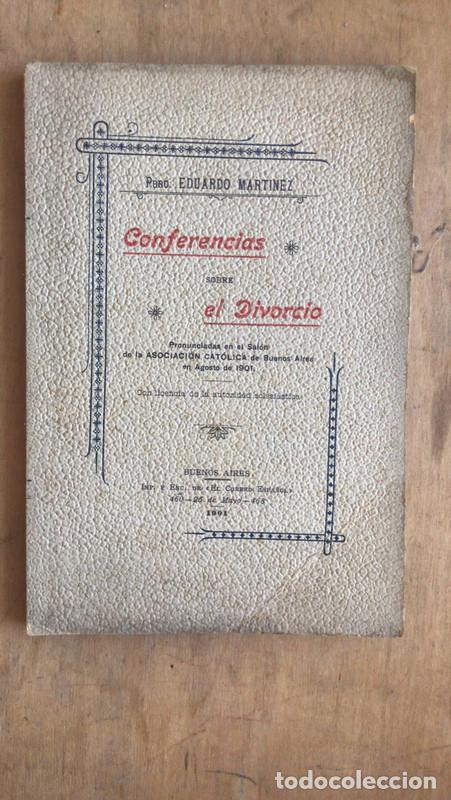 Second hand books: Conferencias sobre el divorcio - Eduardo Martinez