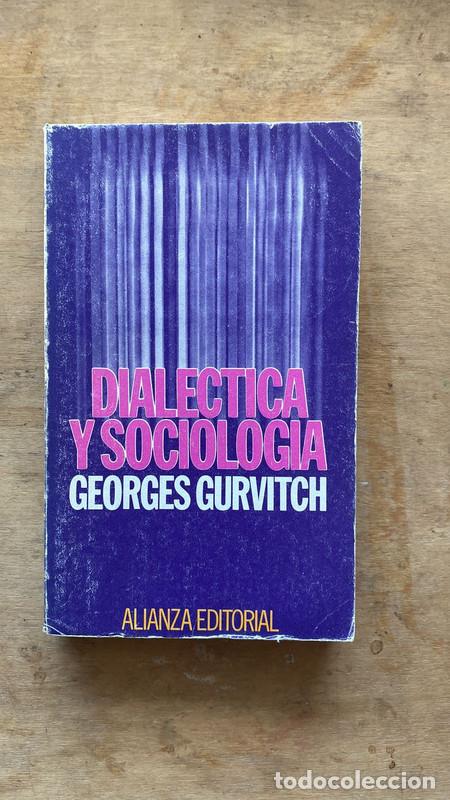 Libros de segunda mano: Dialectica y sociologia - Georges Gurvitch - Foto 1