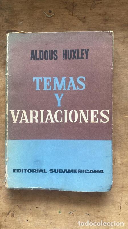 Libros de segunda mano: Temas y variaciones - Aldous Huxley - Foto 1