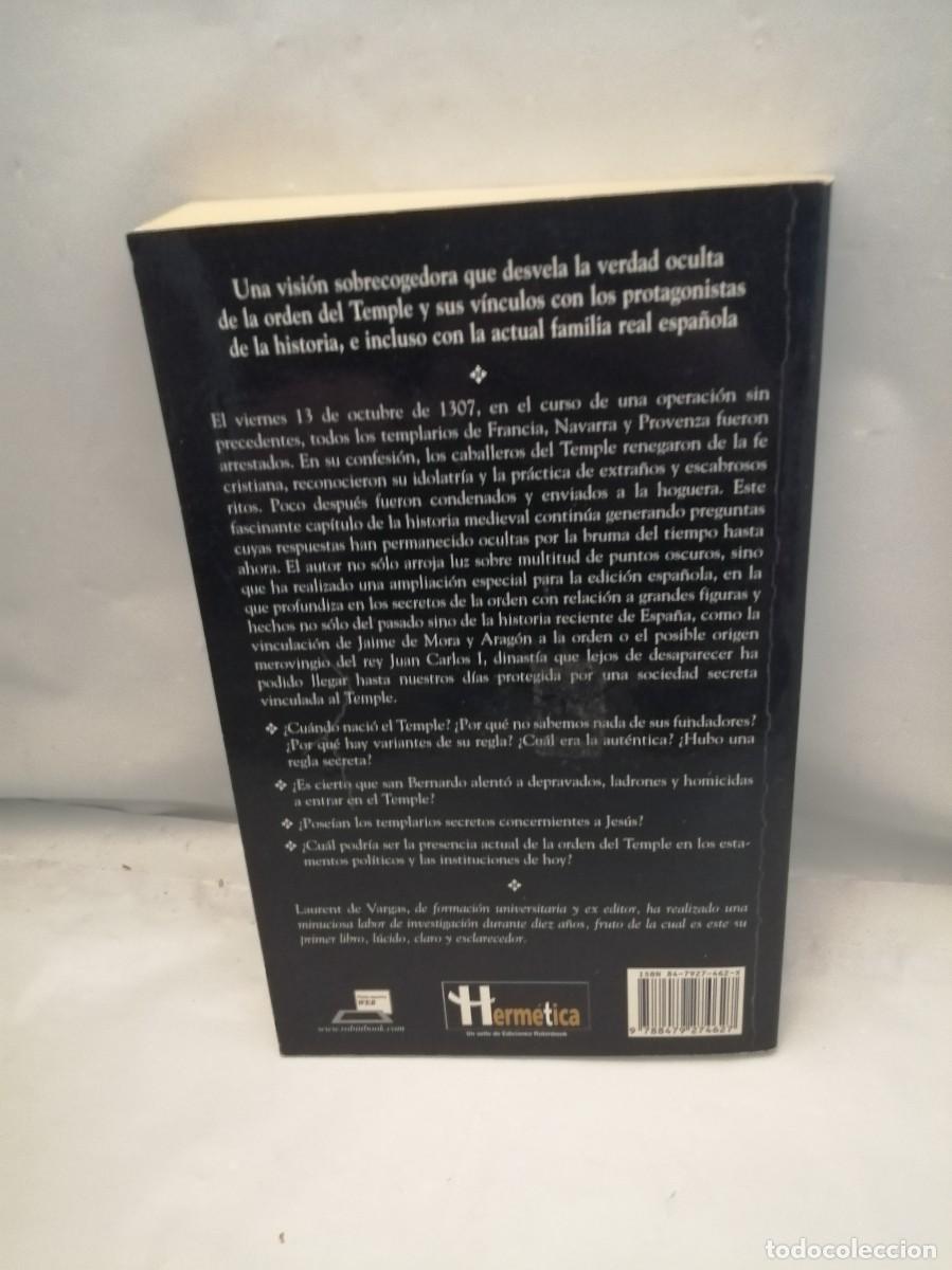 Libros de segunda mano: El libro negro de los Templarios - Foto 2