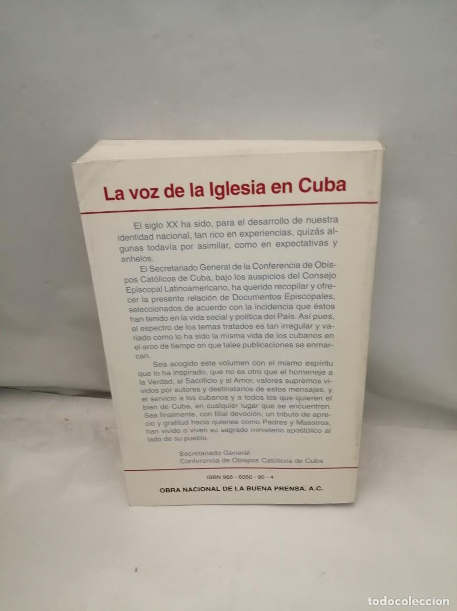 Libros de segunda mano: La Voz de la Iglesia en Cuba: 100 Documentos Episcopales) - Foto 2