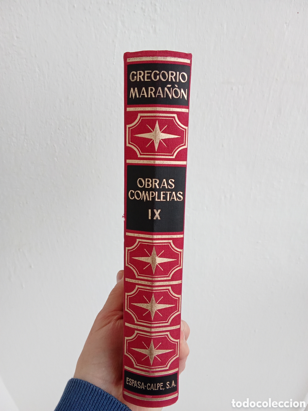 Libros de segunda mano: Obras completas Tomo IX Gregorio Mara&ntilde;&oacute;n 1973 - Foto 2