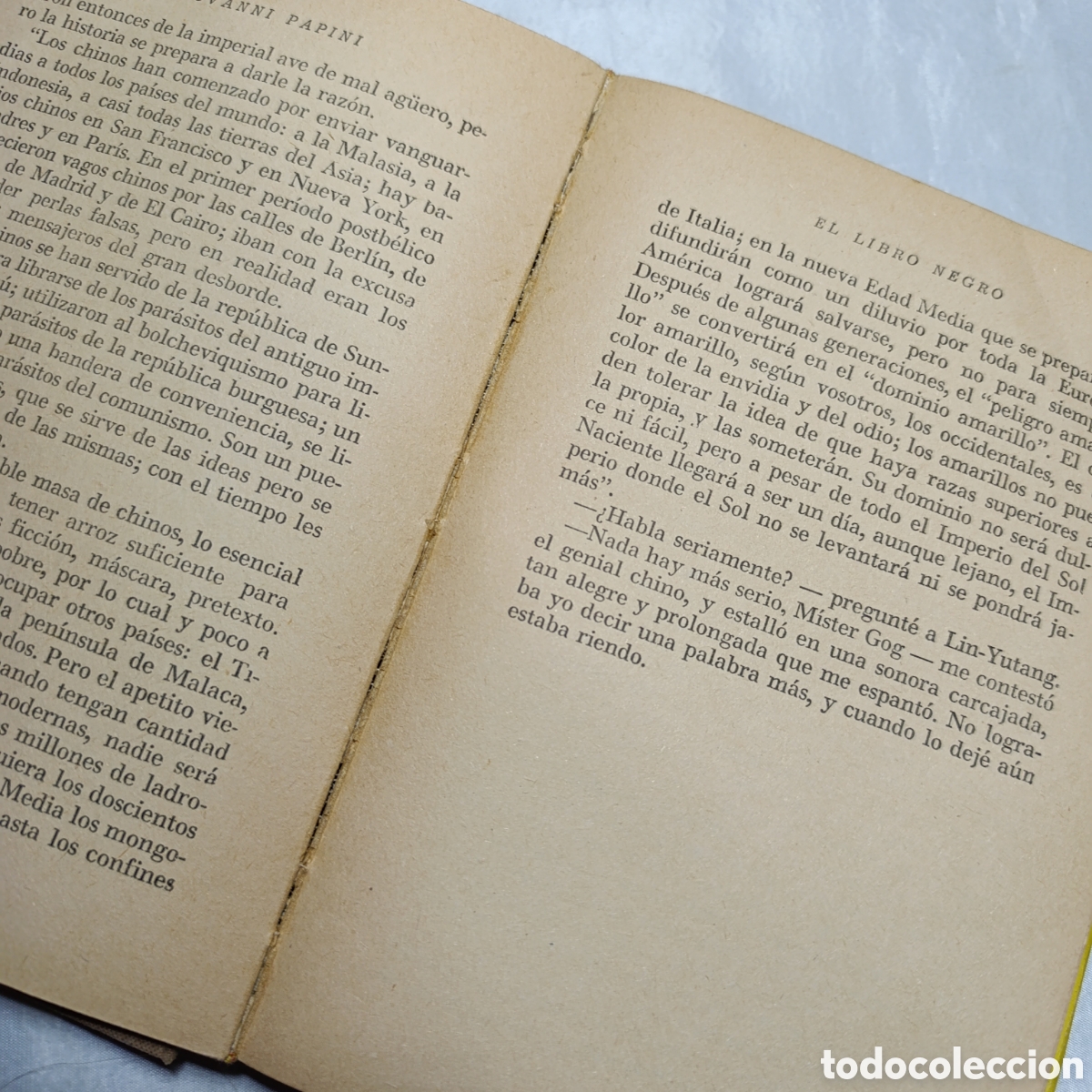 Libros de segunda mano: ENSAYO,EL LIBRO NEGRO. GIOVANNI PAPINI,A&Ntilde;O 1954. - Foto 3