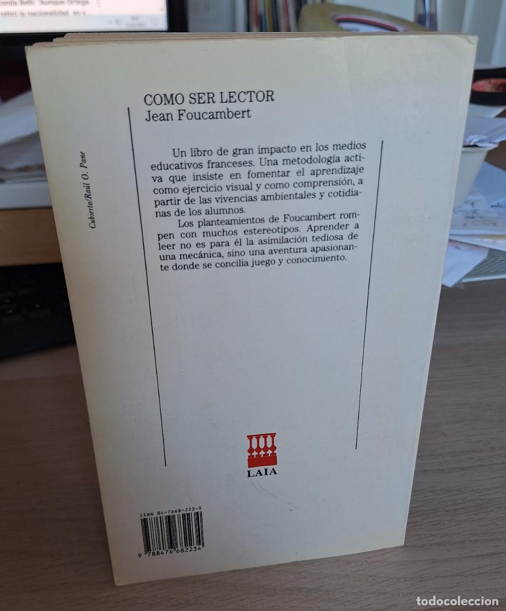 Libros de segunda mano: COMO SER LECTOR - FOUCAMBERT, JEAN - Foto 2