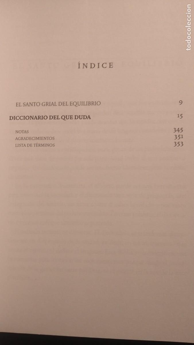 Libros de segunda mano: DICCIONARIO DEL QUE DUDA - JOHN R. SAUL - Foto 5