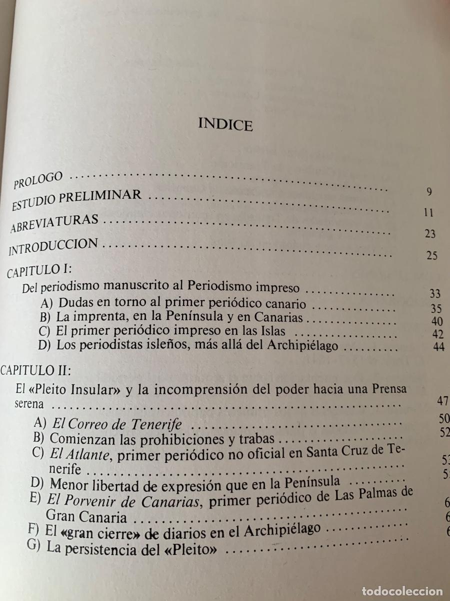 Libros de segunda mano: La prensa en Canarias (Bols 42) - Foto 4