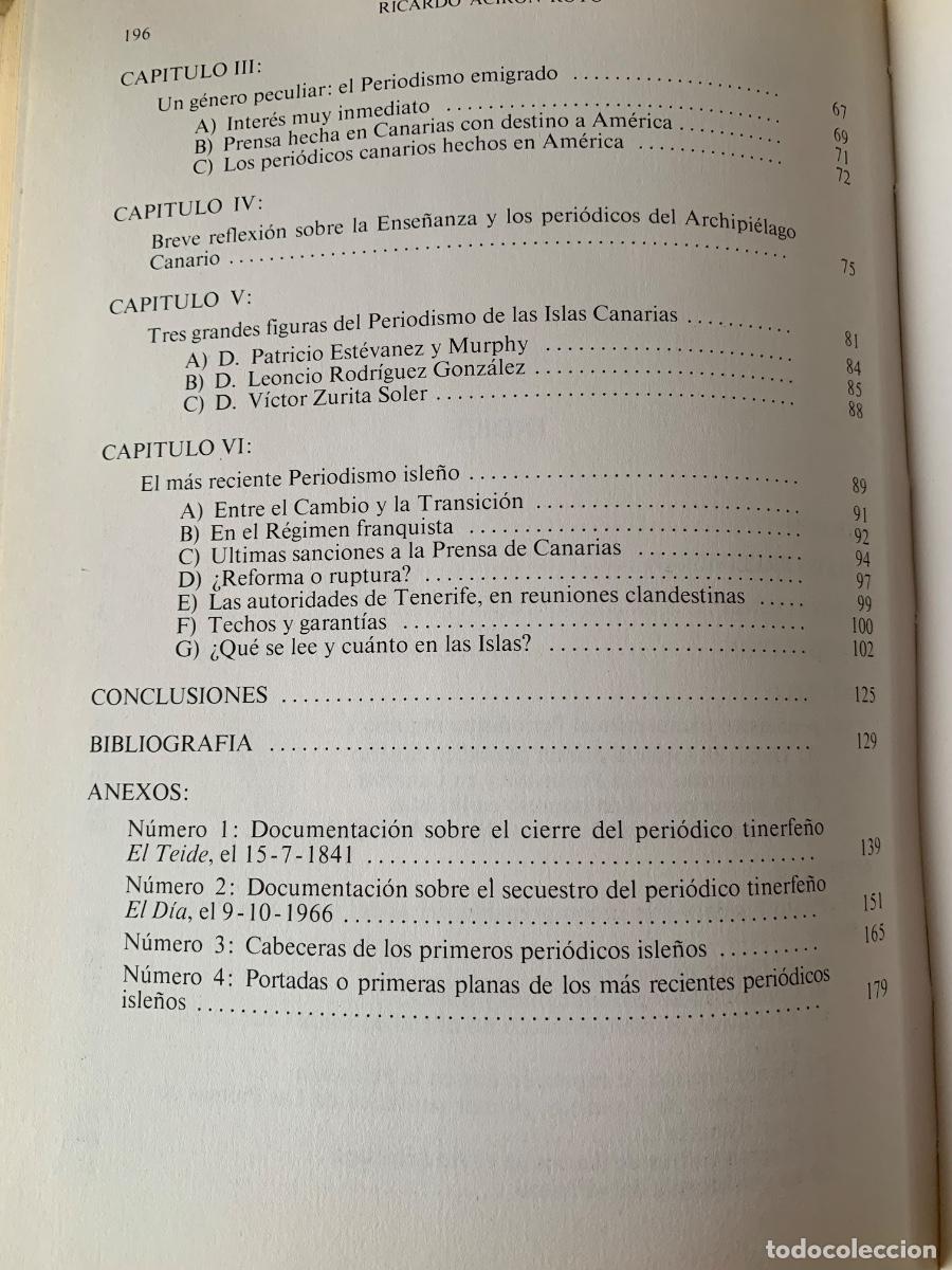 Libros de segunda mano: La prensa en Canarias (Bols 42) - Foto 5