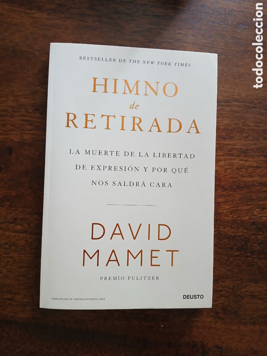 Libros de segunda mano: Himno de retirada, David Mamet - Foto 1