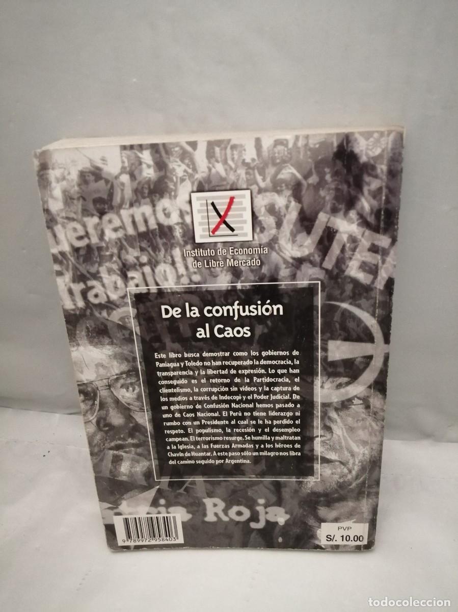 Libros de segunda mano: De la Confusi&oacute;n al Caos al Desastre (Lima-Per&uacute; 2002) - Foto 2