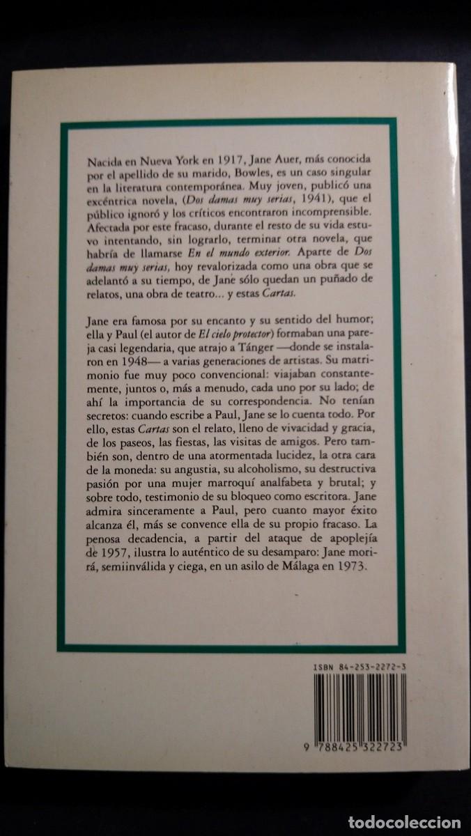 Libros de segunda mano: CARTAS - JANE BOWLES - Foto 2