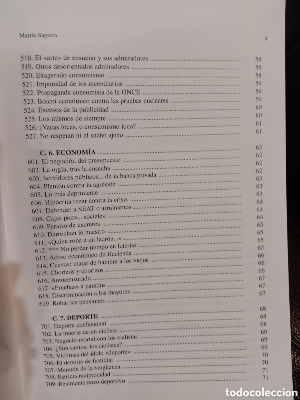 Libros de segunda mano: Mart&iacute;n Sagrera. La Sociedad, a la Carta - Foto 4