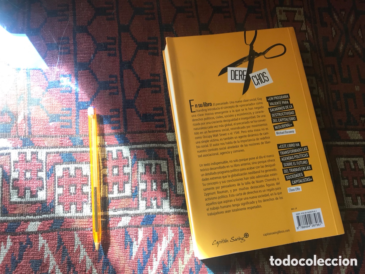 Libros de segunda mano: Precariado. Una carta de derechos. Guy Standing. Capit&aacute;n Swing - Foto 3