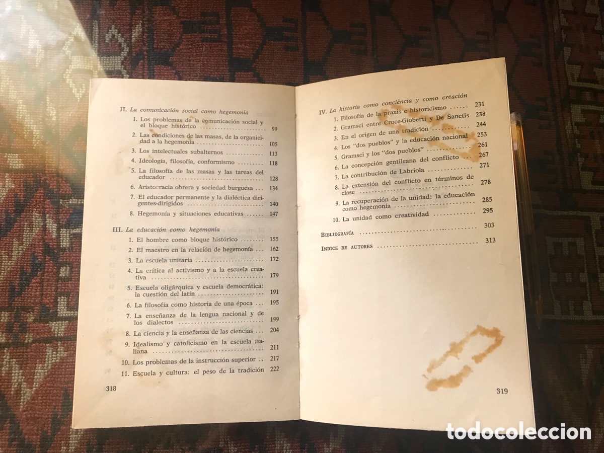 Libros de segunda mano: Antonio Gramsci y la educaci&oacute;n como hegemon&iacute;a. Angel Broccoli. - Foto 6