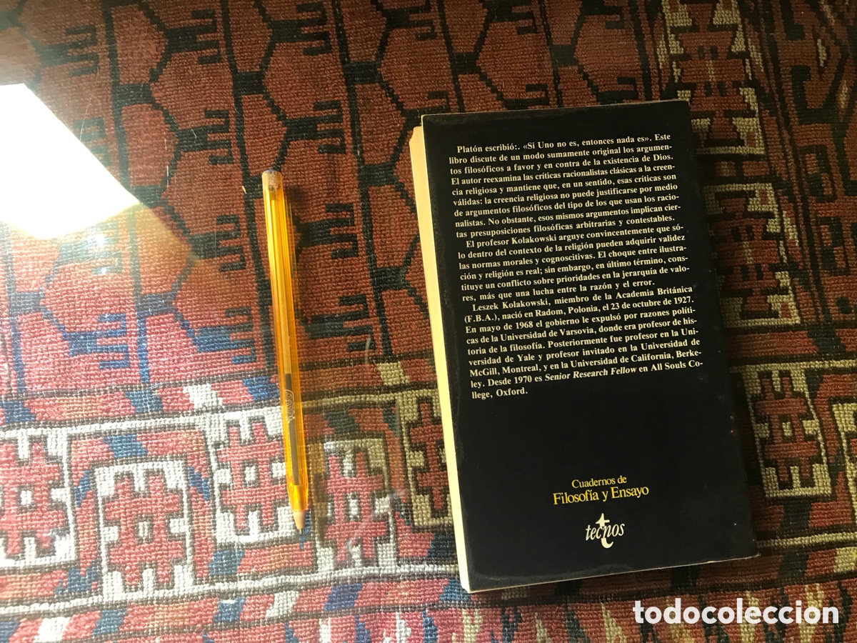 Libros de segunda mano: Si dios no existe&hellip;Leszek Kolakowski. Tecnos - Foto 4