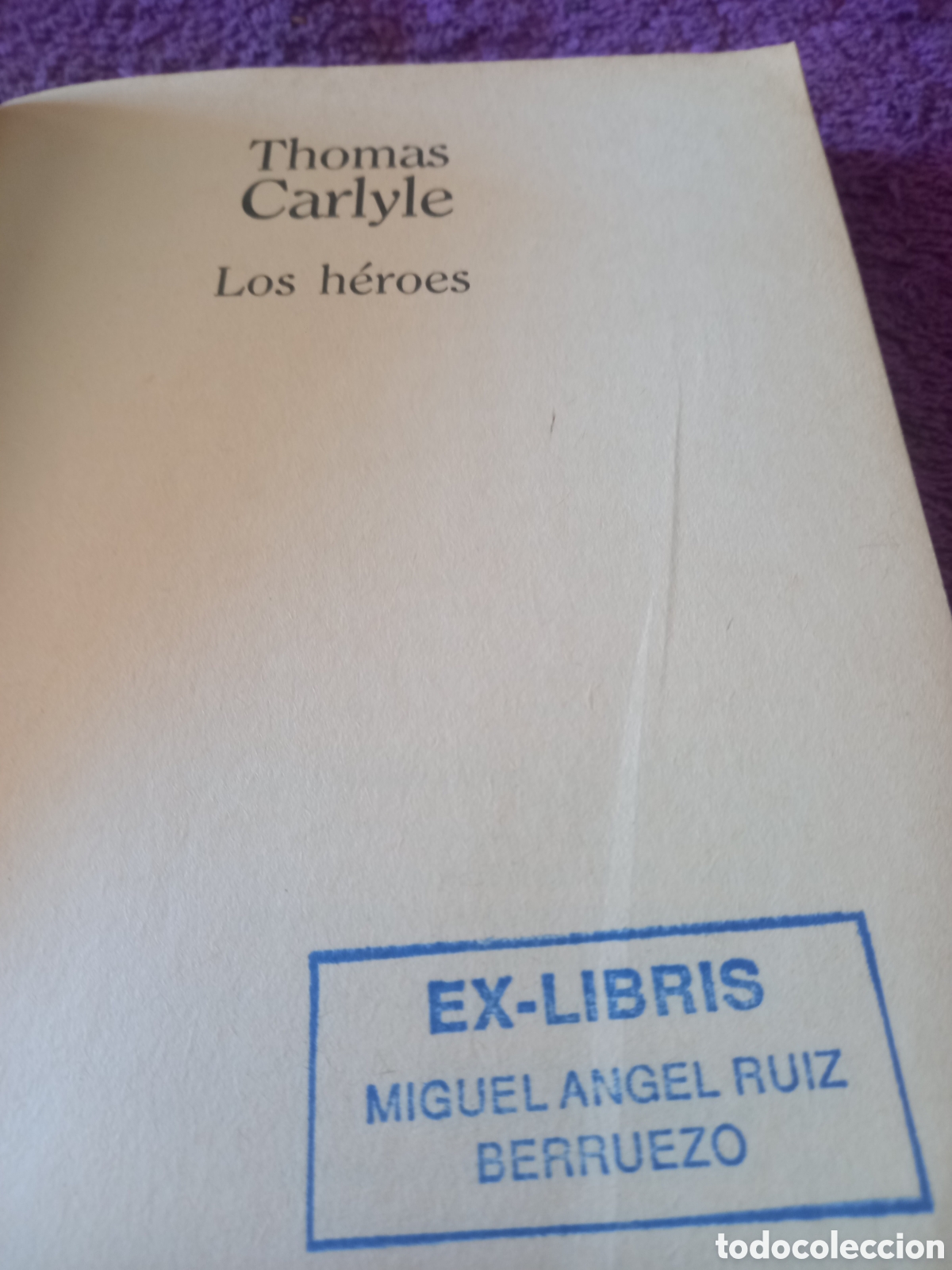 Libros de segunda mano: Los H&eacute;roes. Tom&aacute;s Carlyle. - Foto 4