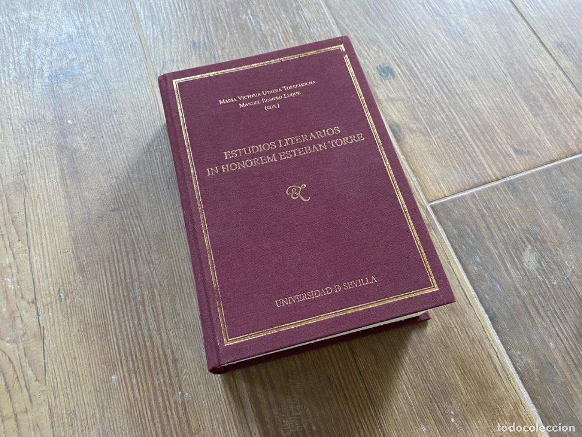 Libros de segunda mano: Estudios literarios in honorem Esteban Torre - Foto 1