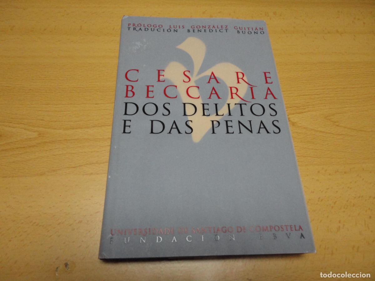 Libros de segunda mano: Cesare Beccaria. Dos delitos e das penas - N9 - Foto 1