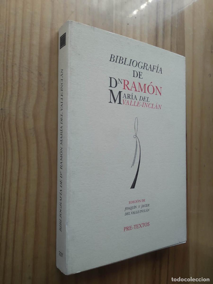 Libros de segunda mano: BIBLIOGRAFIA DE DON RAMON DEL VALLE-INCLAN (1888-1936) - JOAQUIN y JAVIER DEL VALLE INCLAN