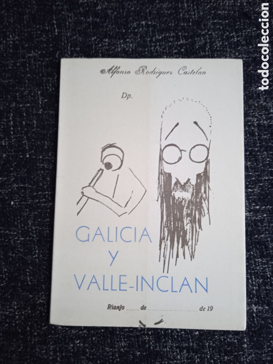 Libros de segunda mano: Galicia y Valle-Incl&aacute;n. / Alfonso Rodr&iacute;guez Castelao
