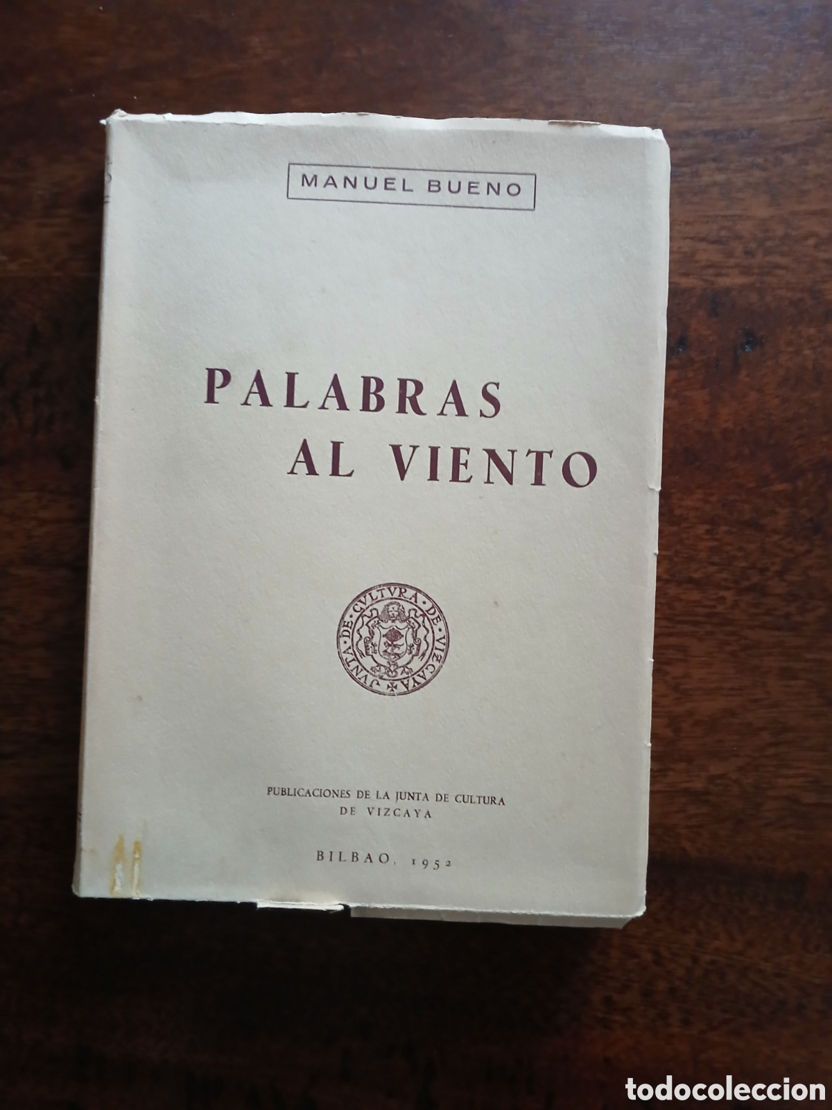 Libros de segunda mano: Palabras al viento, Manuel Bueno - Foto 1