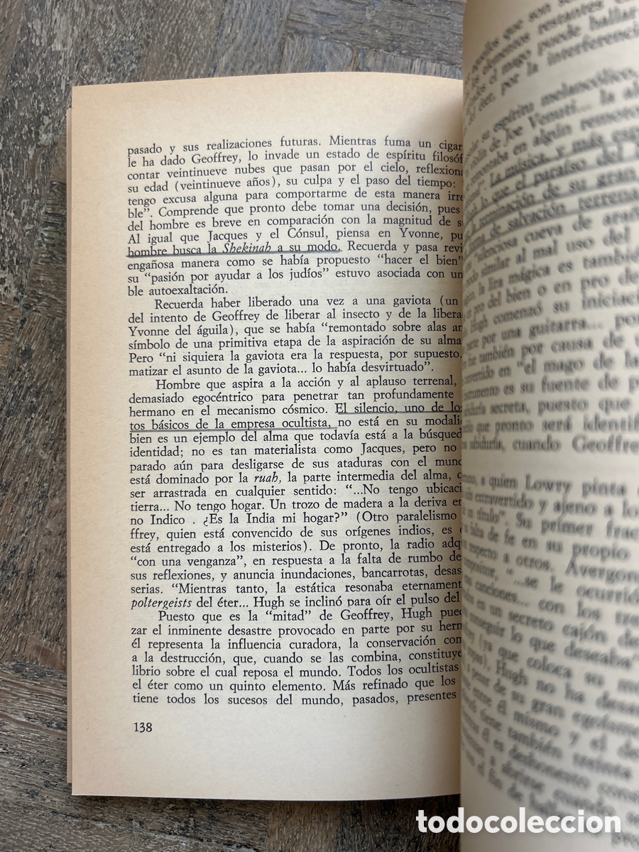 Libros de segunda mano: El laberinto privado de Malcolm Lowry - Perle E. Epstein - Monte Avila Editores (1975! - Foto 7