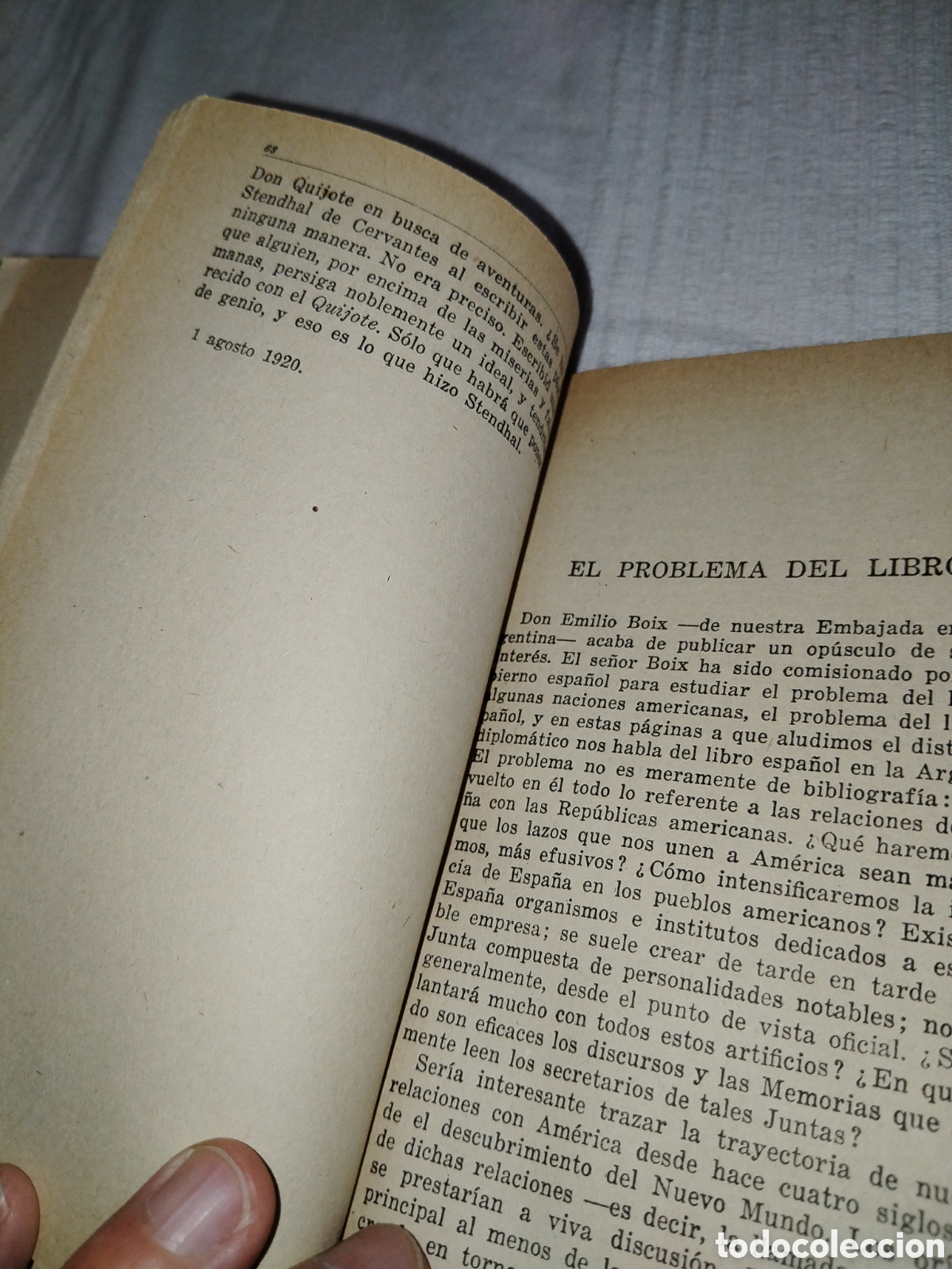 Libros de segunda mano: De un transe&uacute;nte. Azor&iacute;n. Austral - Foto 4