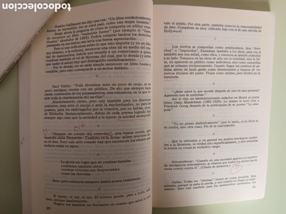 Libros de segunda mano: Ernst J&uuml;nger, El autor y la escritura. - Foto 5