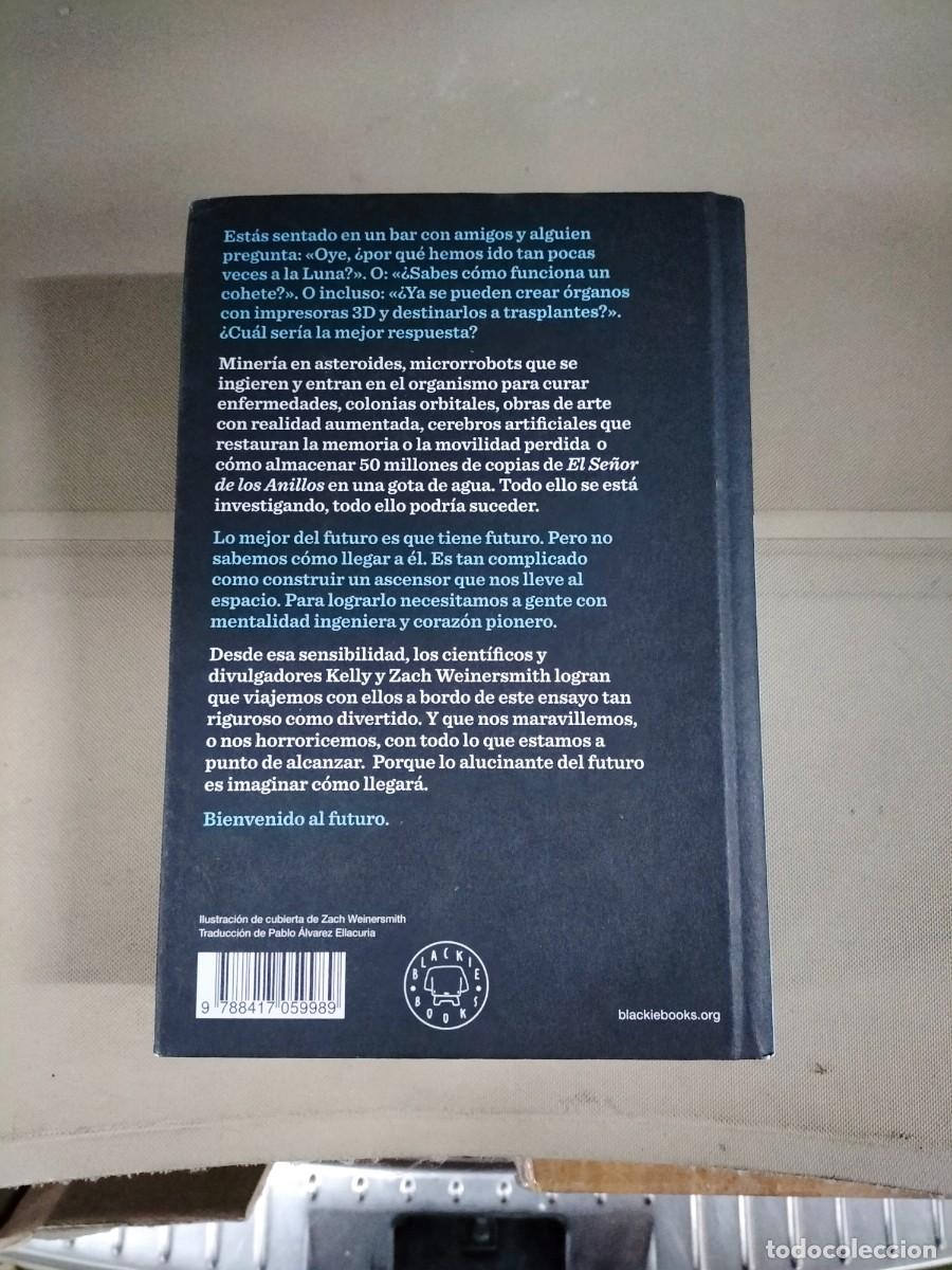 Libros de segunda mano: Un ascensor al espacio - Kelly y Zach Weinersmith. Blackiebooks - Foto 2