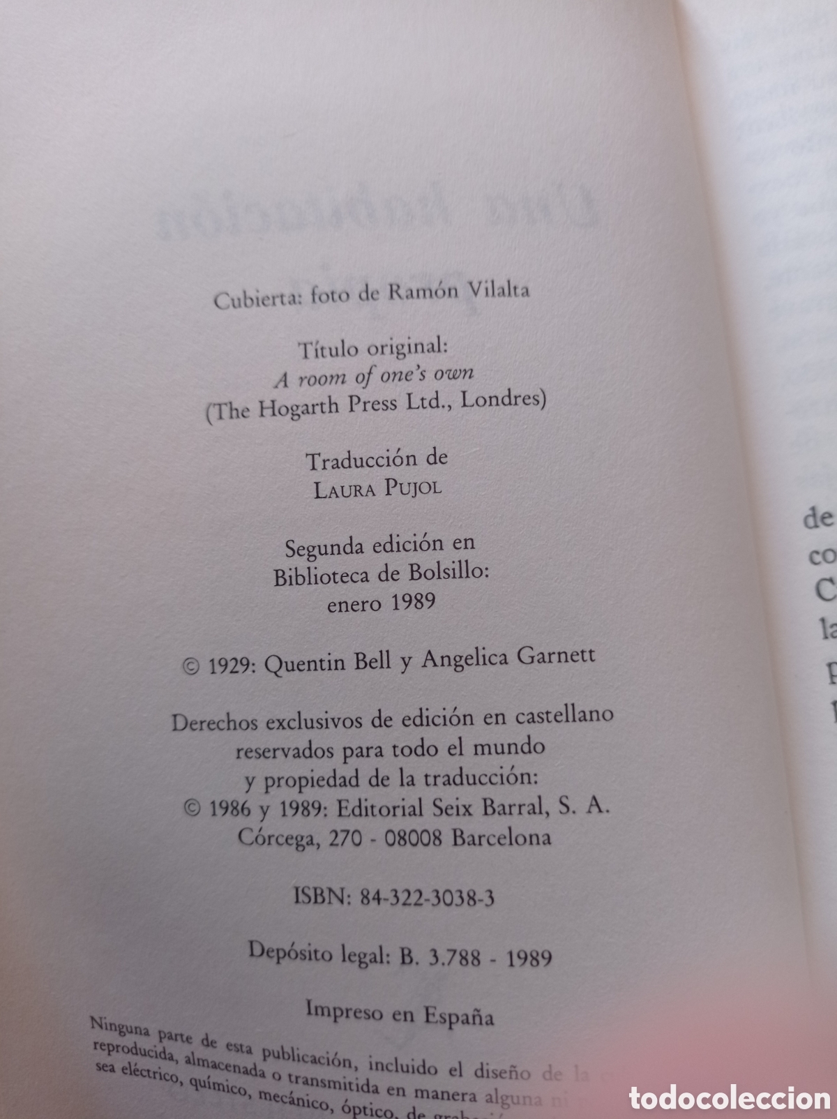 Libros de segunda mano: Virginia Woolf - Una habitaci&oacute;n propia - Foto 3