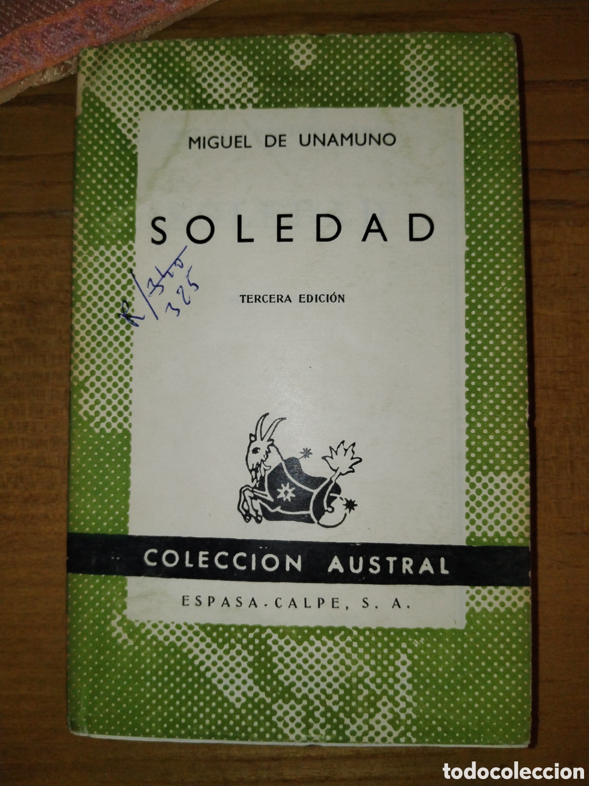 Libros de segunda mano: Soledad. Miguel de Unamuno. Austral - Foto 1