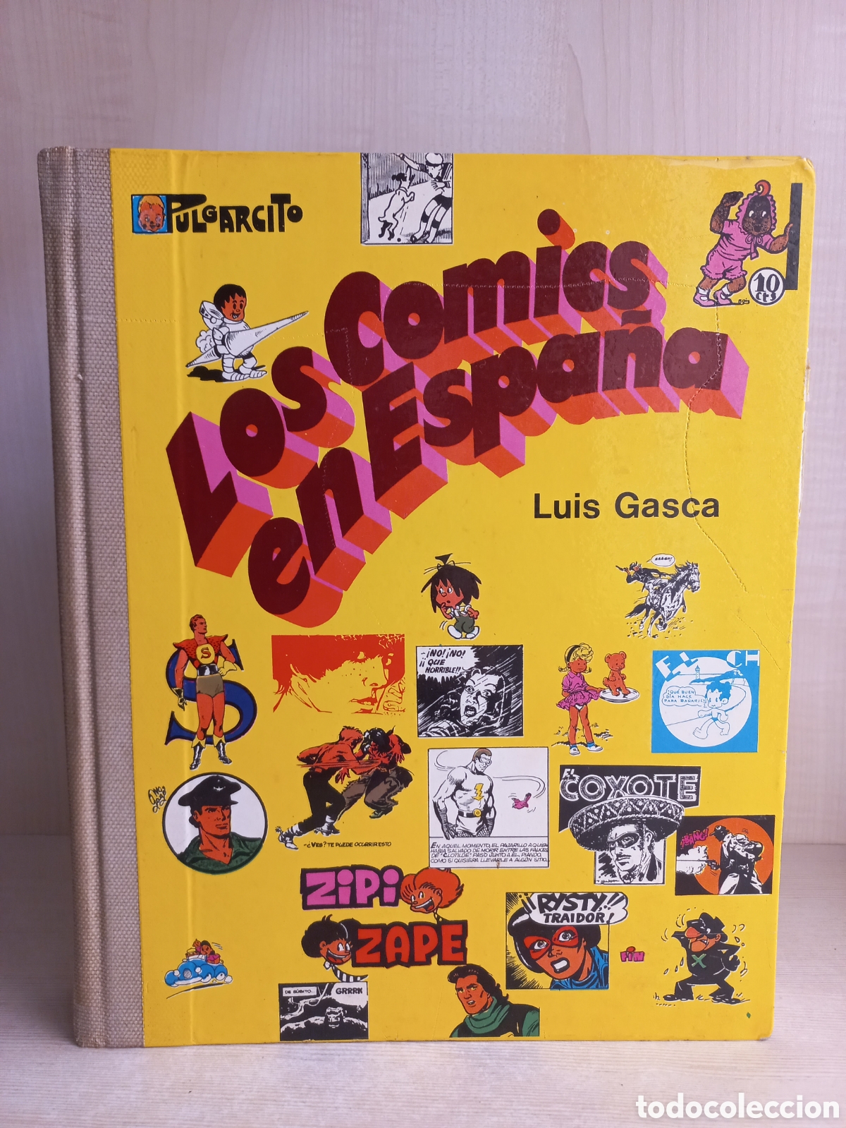 Libros de segunda mano: Los c&oacute;mics en Espa&ntilde;a. Luis Gasca. Editorial Lumen, 1969. - Foto 1