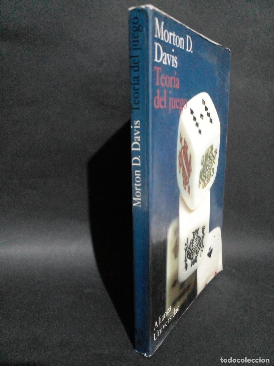 Libros de segunda mano: MORTON D. DAVIS - TEOR&Iacute;A DEL JUEGO - 1971 - Foto 2