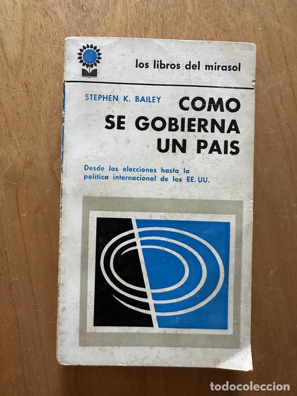 Libros de segunda mano: Como se gobierna un pais - Bailey, Stephen - Foto 1