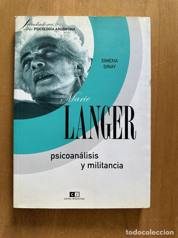 Libros de segunda mano: Marie Langer - Sinay, Ximena - Foto 1