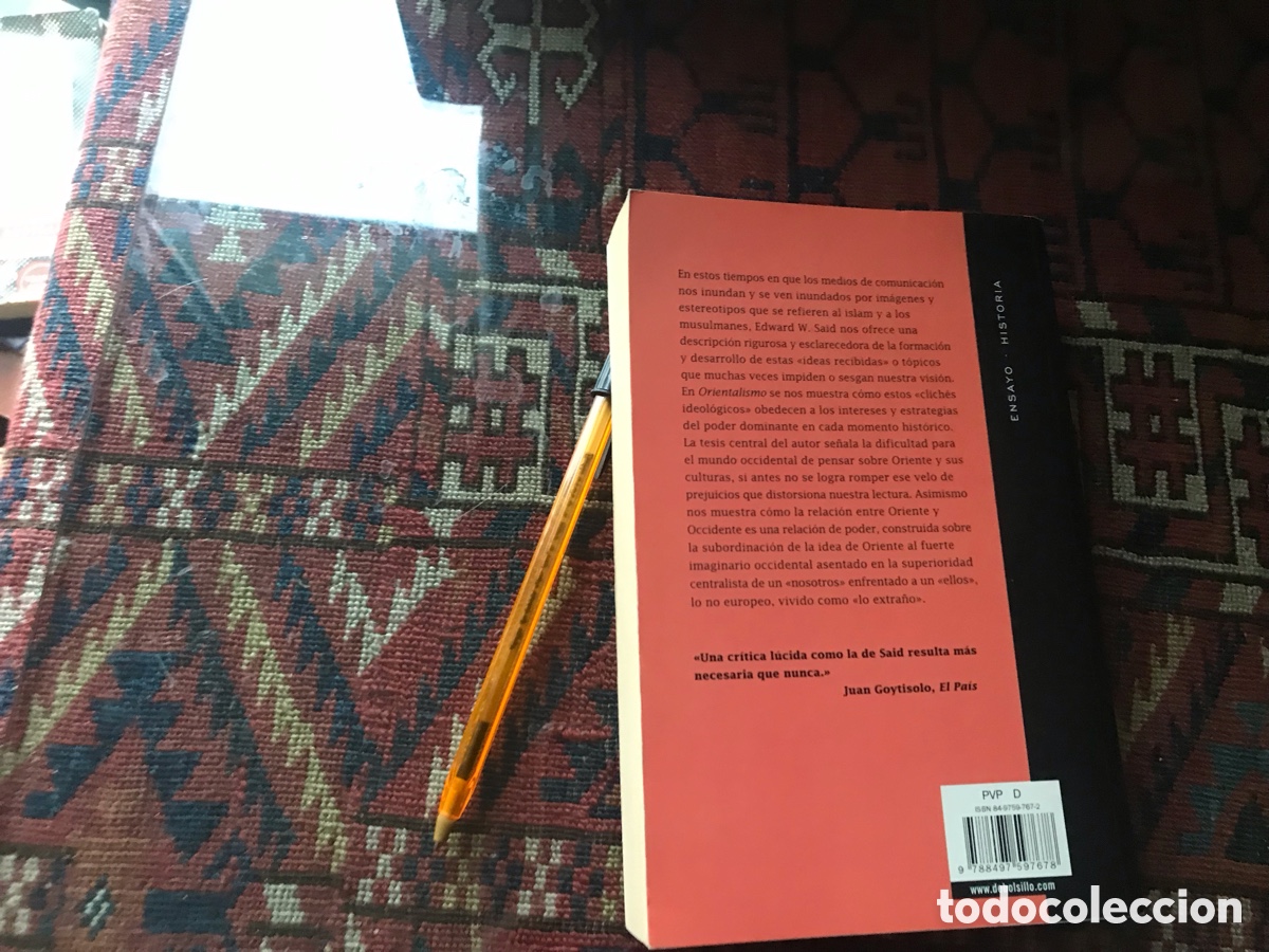 Libros de segunda mano: Orientalismo. Edward W. Said. Debolsillo - Foto 3
