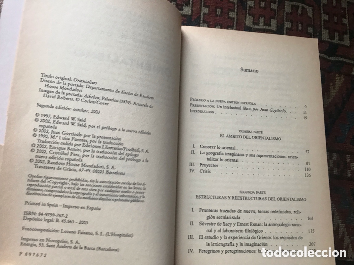 Libros de segunda mano: Orientalismo. Edward W. Said. Debolsillo - Foto 6