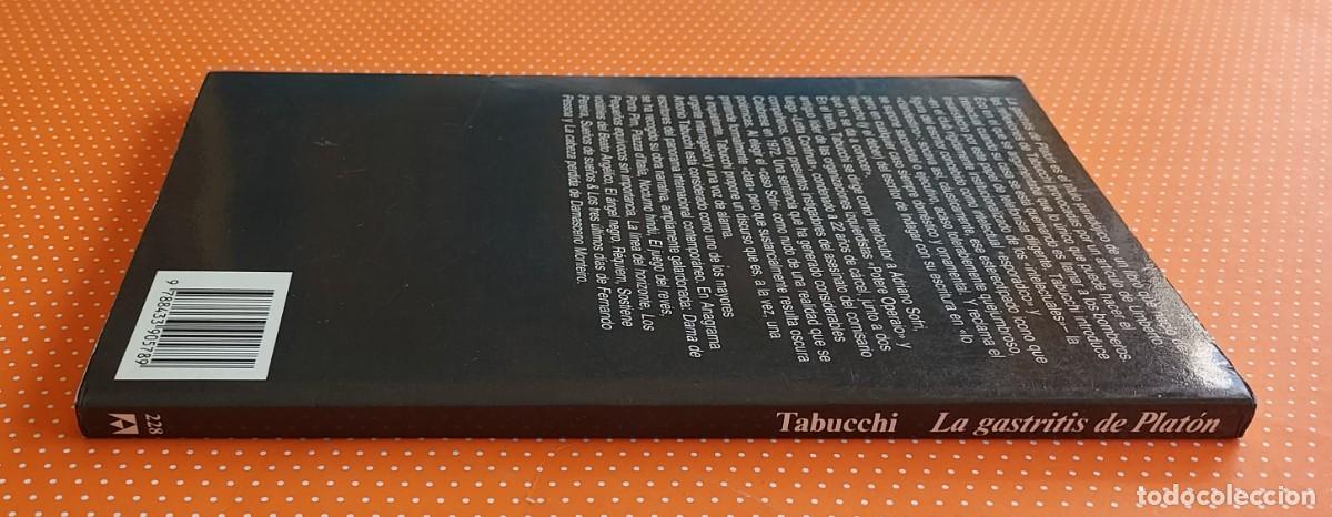 Libros de segunda mano: LA GASTRITIS DE PLAT&Oacute;N ANTONIO TABUCCHI ANAGRAMA - Foto 7