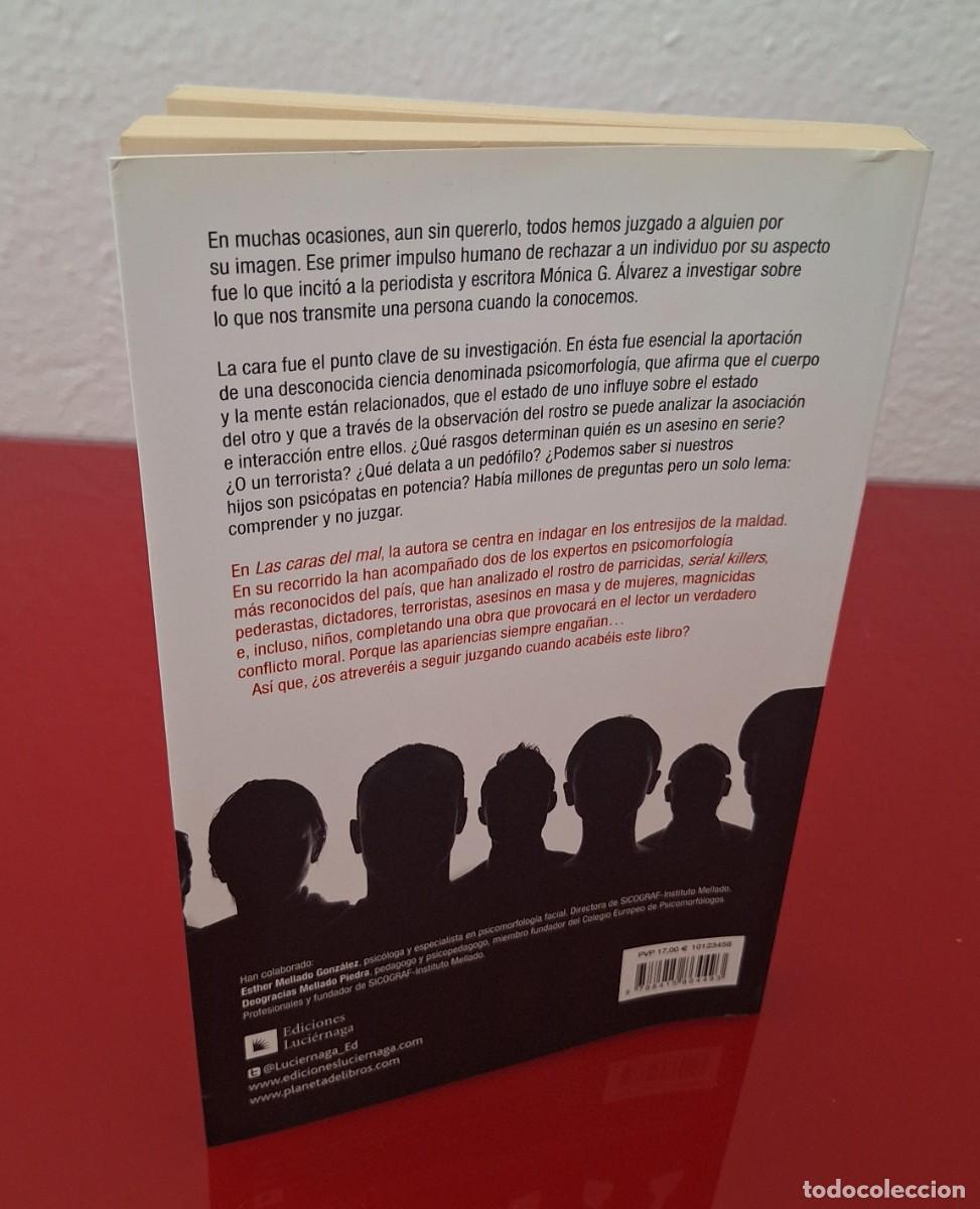 Libros de segunda mano: LAS CARAS DEL MAL - &Aacute;LVAREZ, M&Oacute;NICA G. - Foto 2