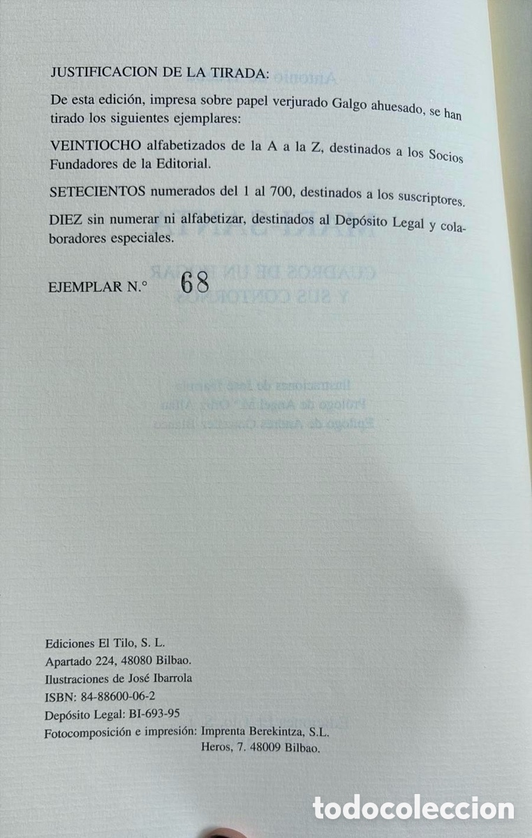 Libros de segunda mano: El chimbo expiatorio. El tilo. Edici&oacute;n numerada. Jon Juaristi - Foto 3
