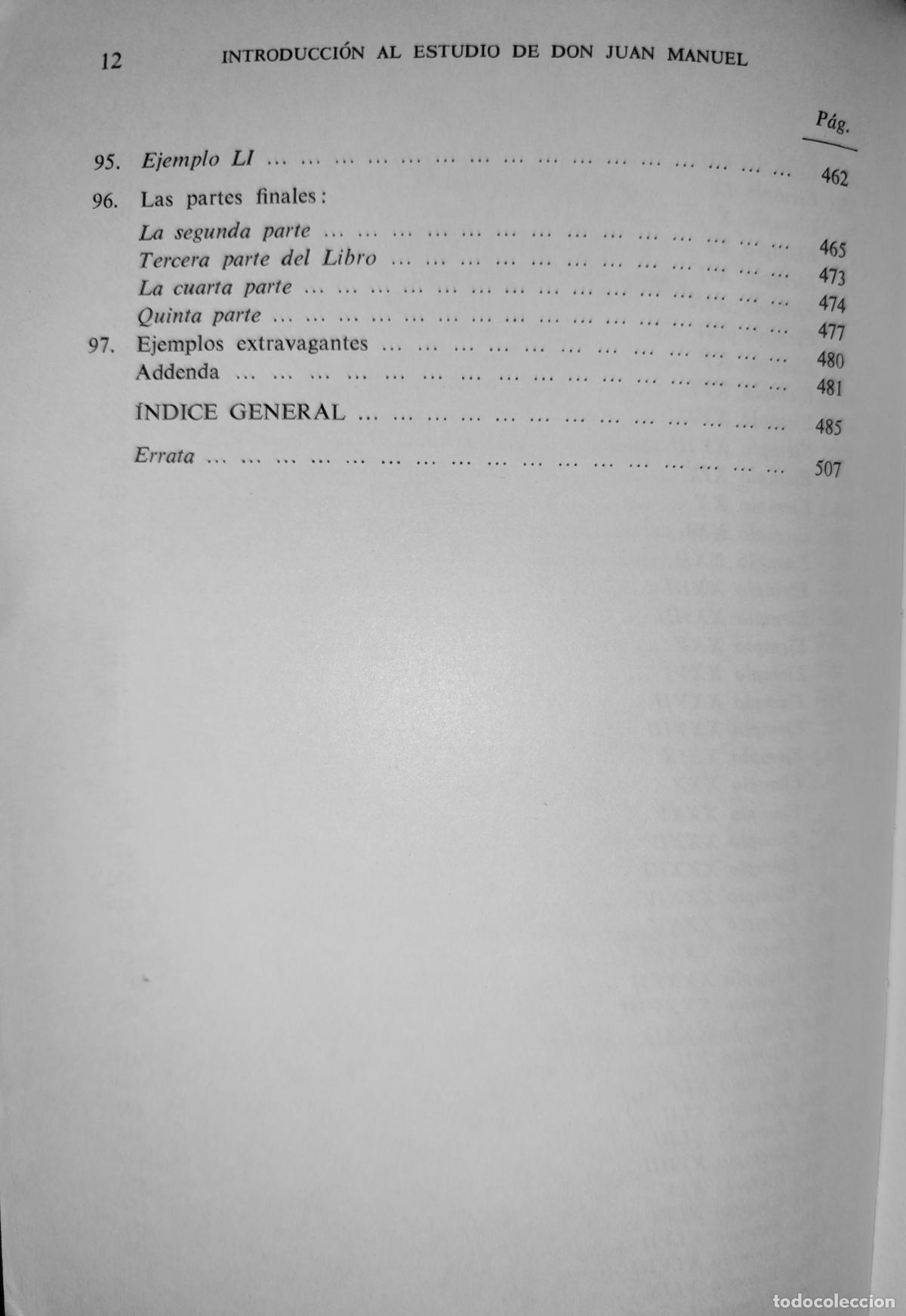Libros de segunda mano: INTRODUCCI&Oacute;N AL ESTUDIO DE DON JUAN MANUEL Y EN PARTICULAR EL CONDE LUCANOR. DANIEL DEVOTO - Foto 5