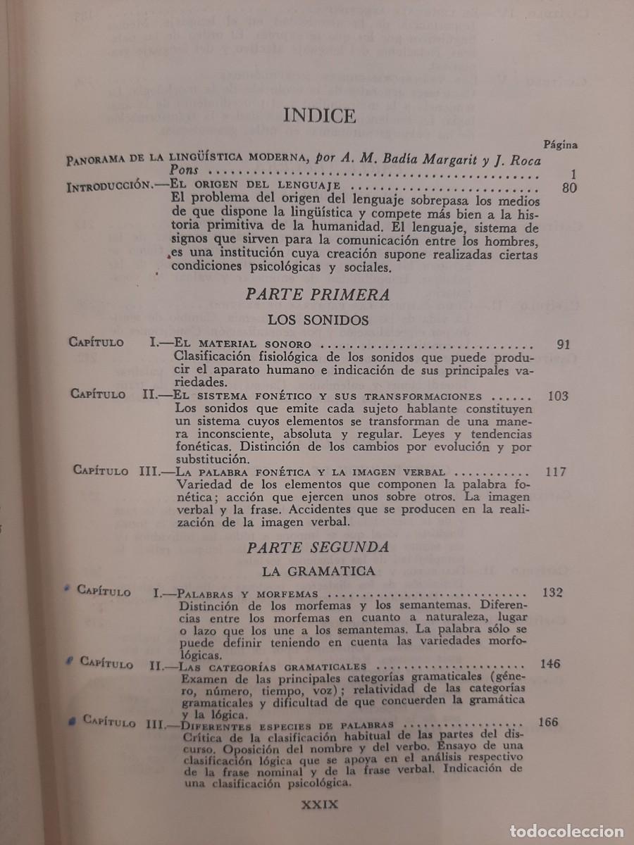 Libros de segunda mano: J. Vendryes. El lenguaje. Introducci&oacute;n ling&uuml;&iacute;stica a la historia - Foto 2