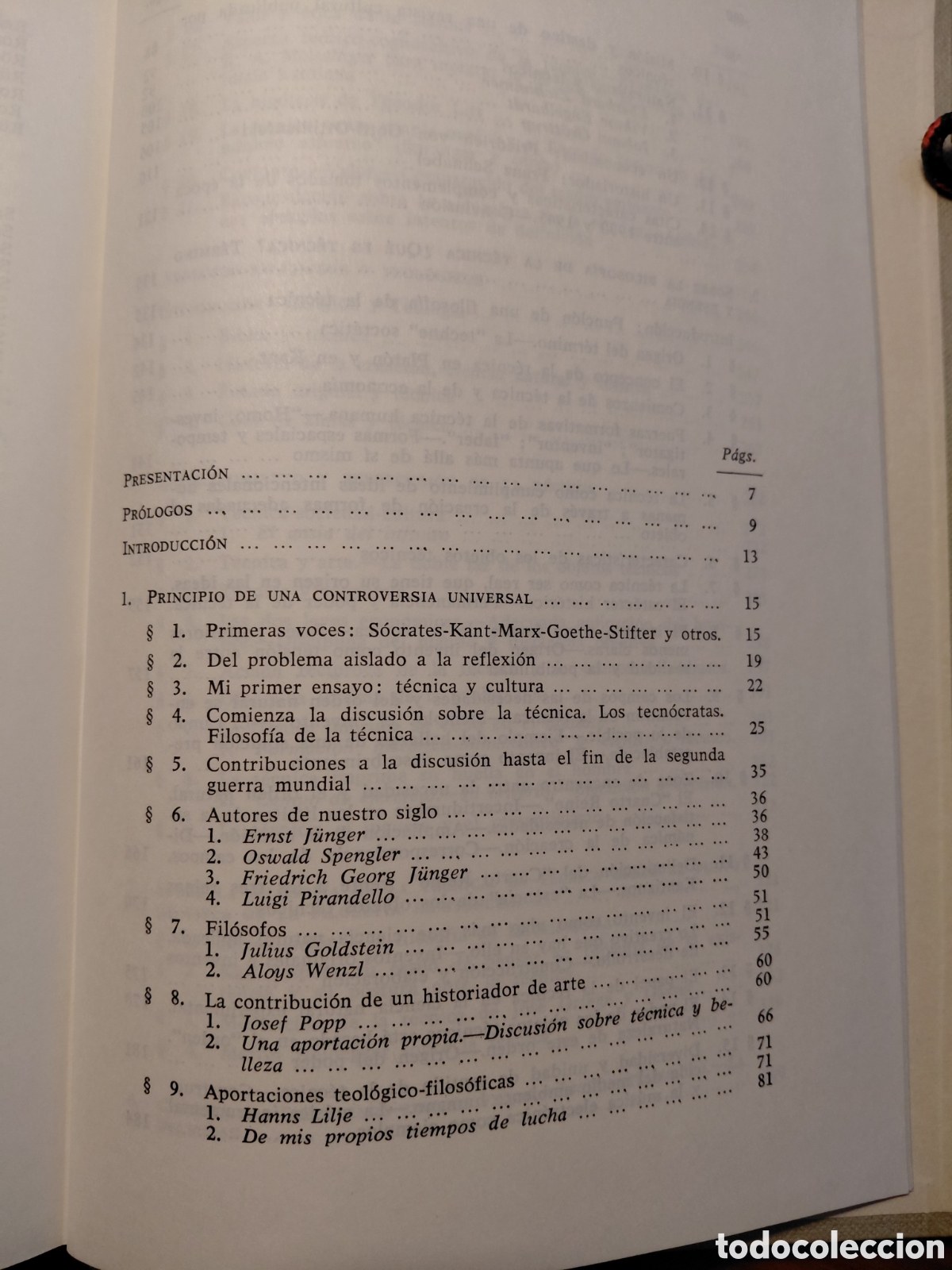 Libros de segunda mano: Discusi&oacute;n sobre la t&eacute;cnica, Dessauer - Foto 4