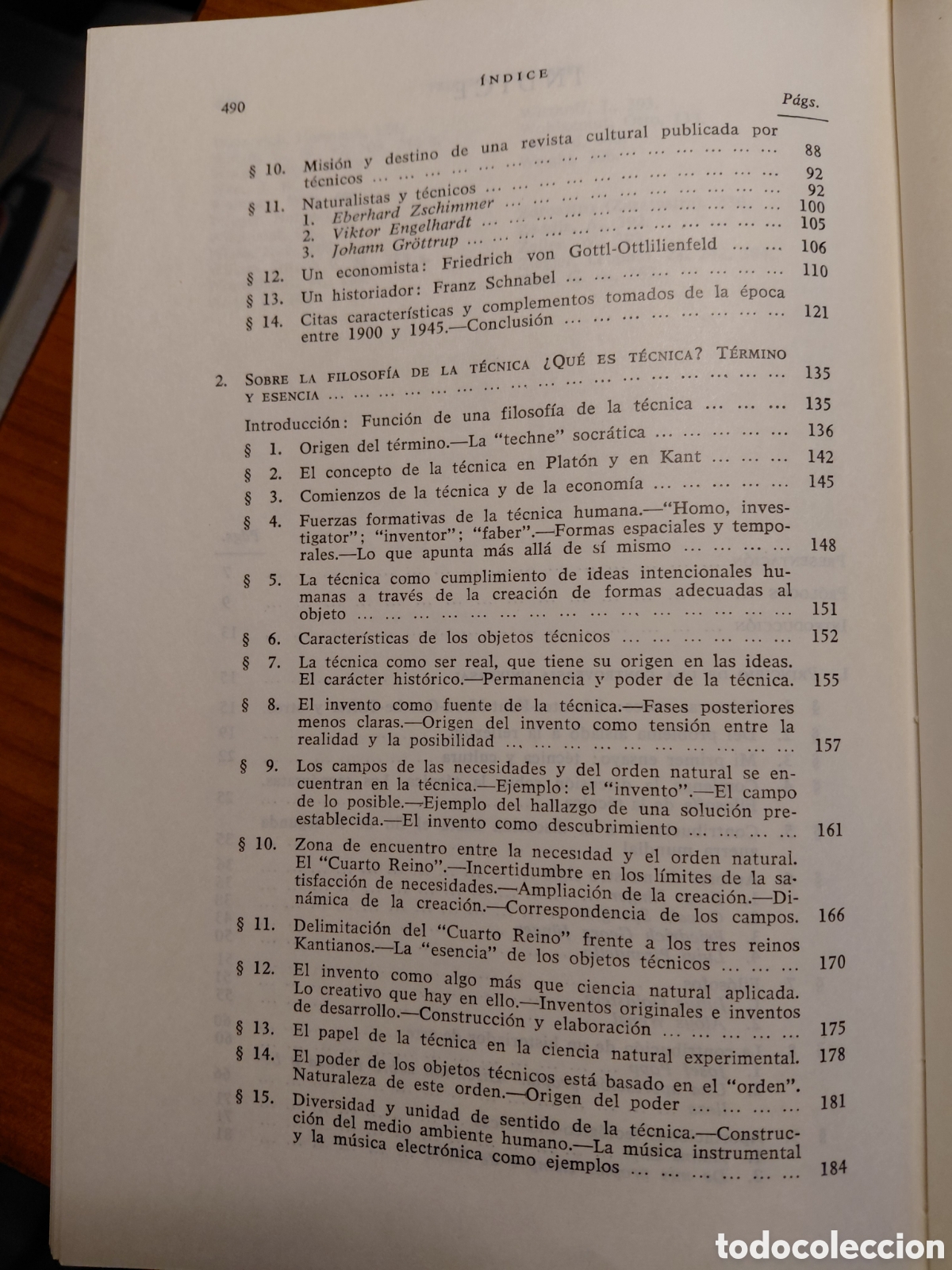 Libros de segunda mano: Discusi&oacute;n sobre la t&eacute;cnica, Dessauer - Foto 5