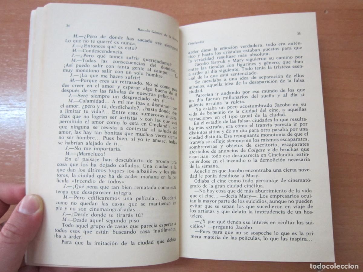 Libros de segunda mano: Cinelandia, de R.G. de la Serna - Foto 3