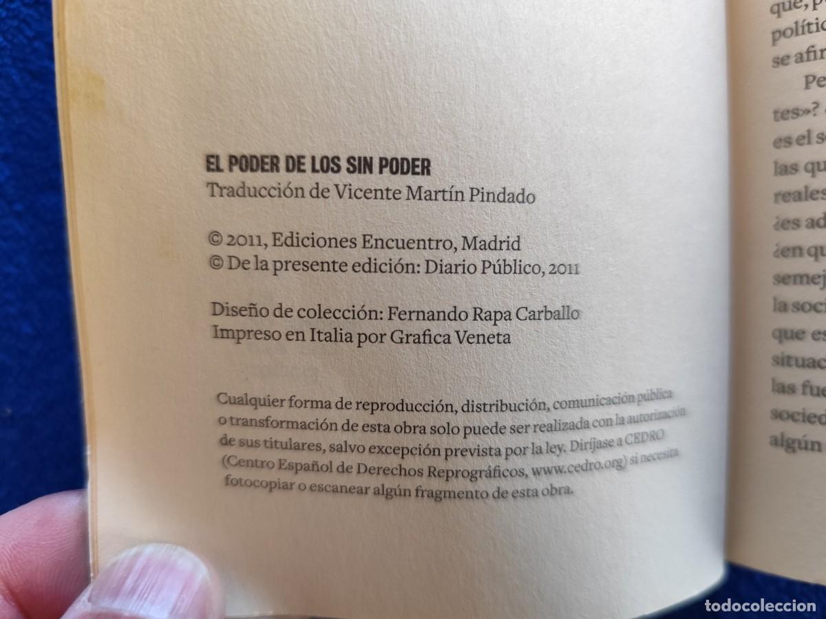 Libros de segunda mano: EL PODER DE LOS SIN PODER V&aacute;clav Havel Ediciones Encuentro Madrid 2011 - Foto 7